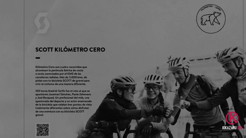 Kikazaru, El Kilómetro Cero y SCOTT presentan: “Scott Kilómetro Cero, Madrid-Tarifa”, en Festibike 2023, en Las Rozas, Madrid.